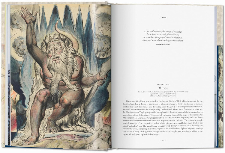 WILLIAM BLAKE: DANTE'S DIVINE COMEDY, THE COMPLETE DRAWINGS