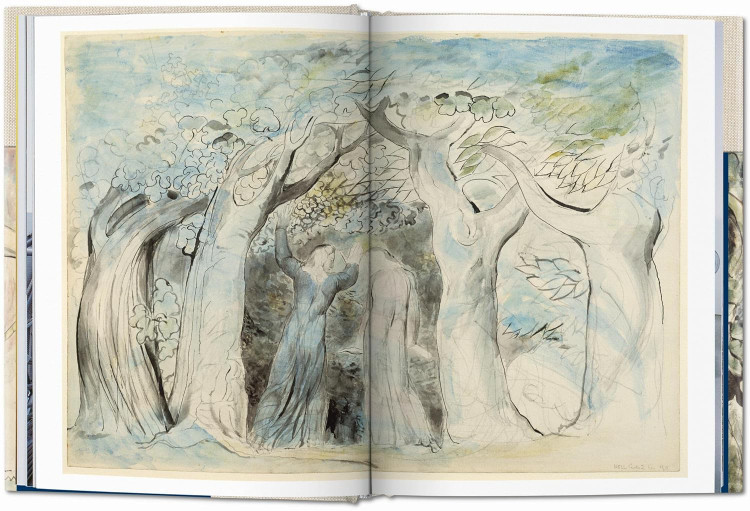 WILLIAM BLAKE: DANTE'S DIVINE COMEDY, THE COMPLETE DRAWINGS