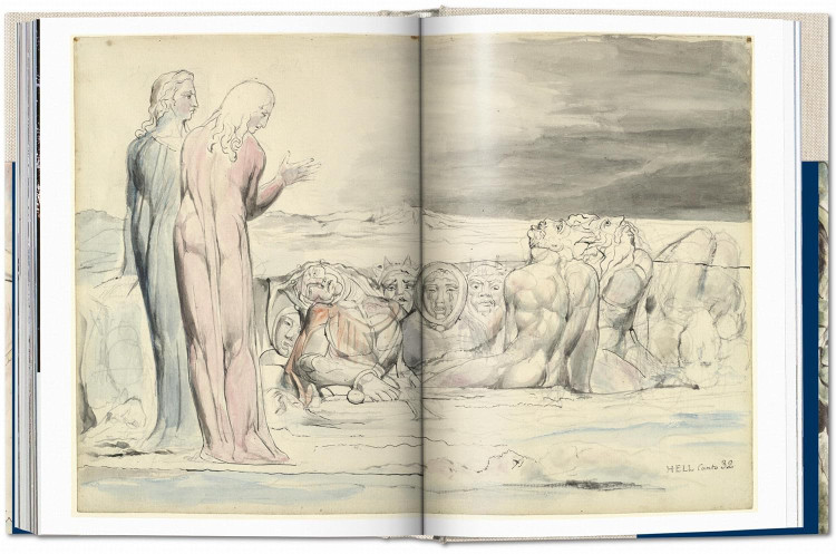 WILLIAM BLAKE: DANTE'S DIVINE COMEDY, THE COMPLETE DRAWINGS