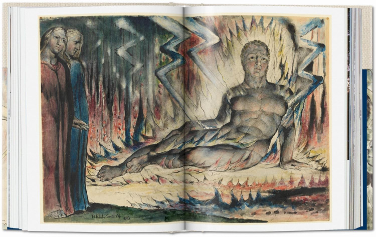 WILLIAM BLAKE: DANTE'S DIVINE COMEDY, THE COMPLETE DRAWINGS