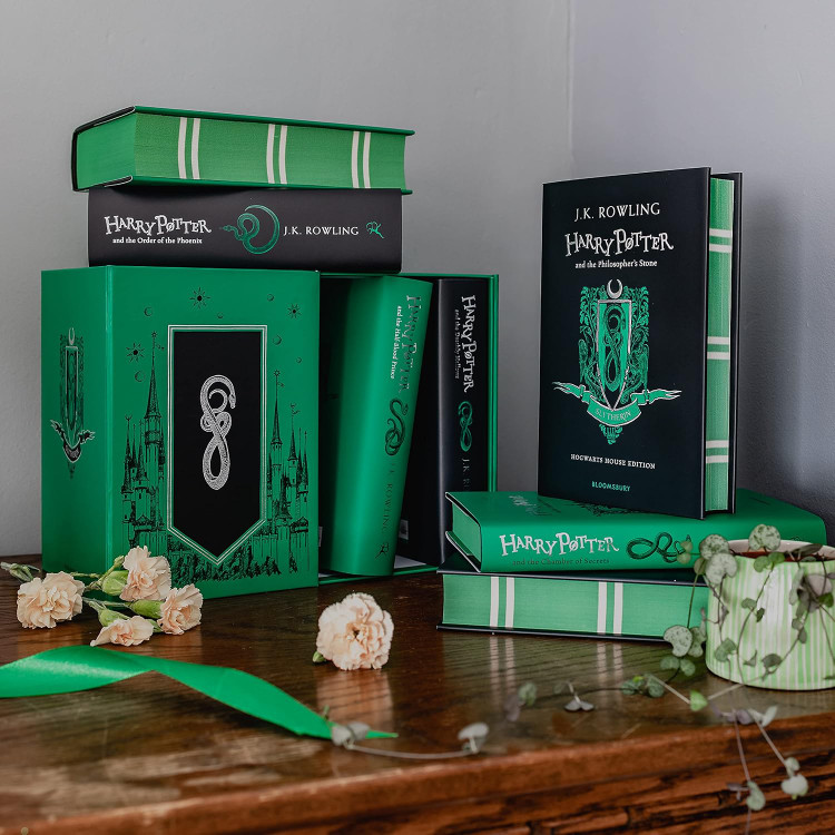 Harry Potter Slytherin House Editions Hardback Box Set