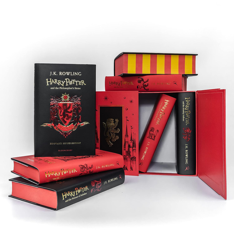 Harry Potter Gryffindor House Editions Hardback Box Set