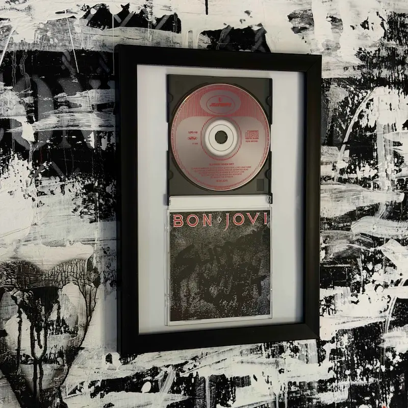 تابلو Bon jovi - Slippery When Wet