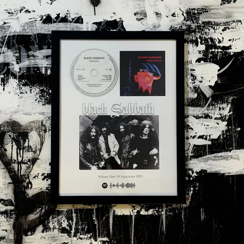 تابلو Black sabbath - Paranoid