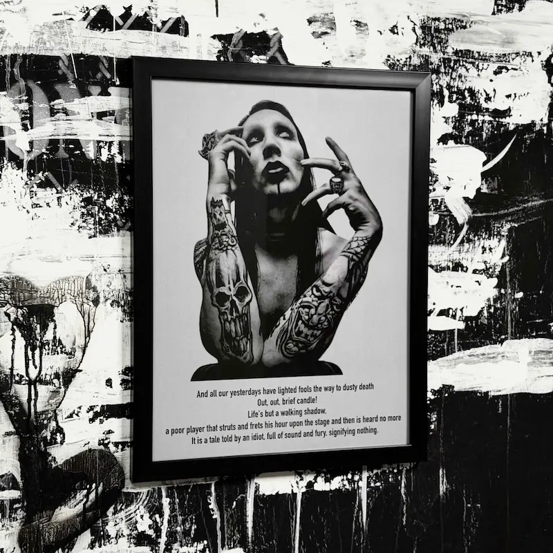 پوستر Marilyn manson